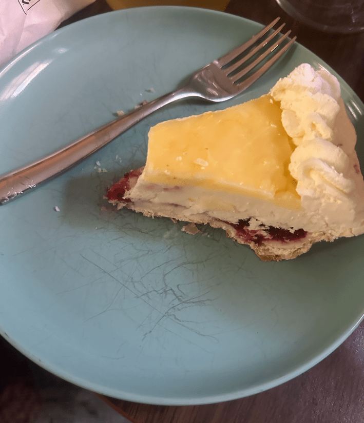 pie on a plate!