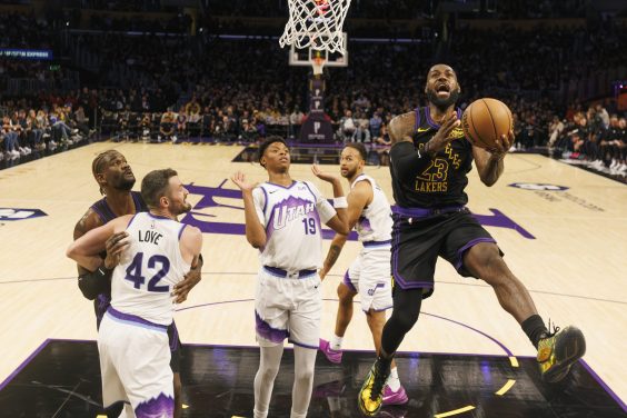 LeBron James Embraces His Version Of An Old-Man Game