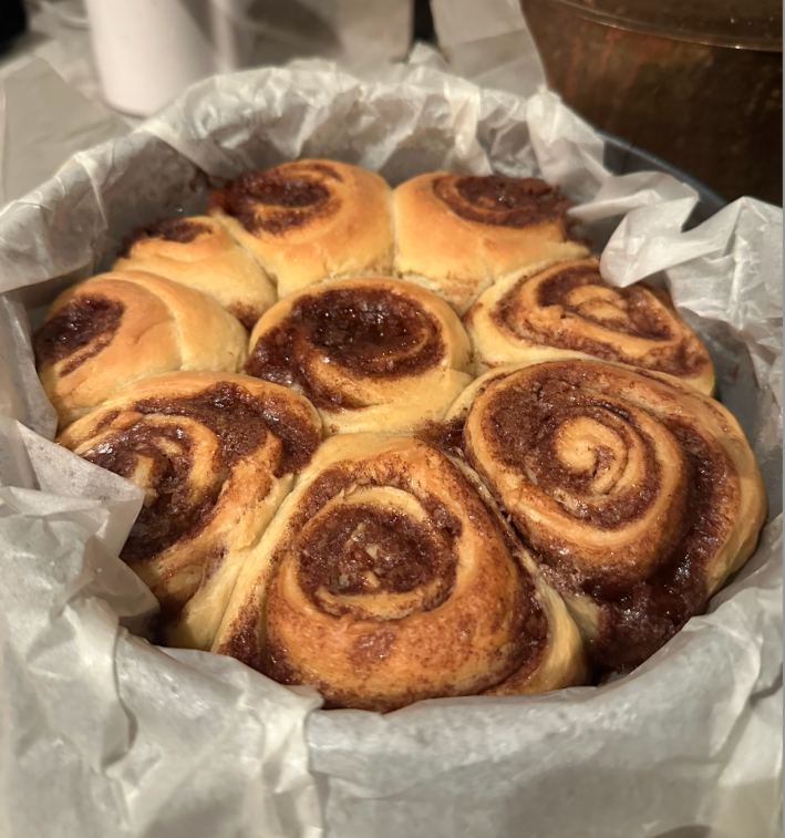 beautiful cinnamon rolls