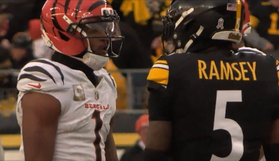 Ja’Marr Chase Thought He Got Away With Spitting On Jalen Ramsey