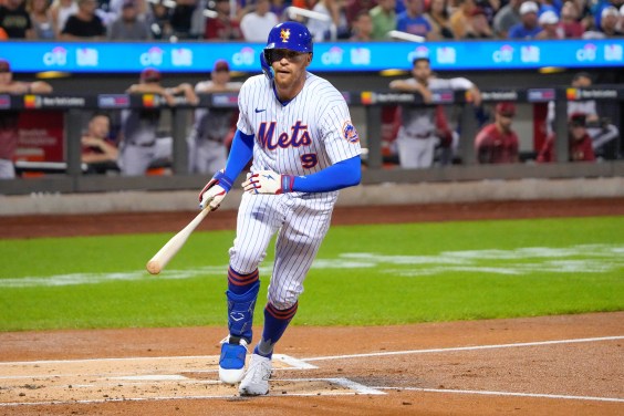 Brandon Nimmo Will Now Do His Sprinting To First Base In Texas