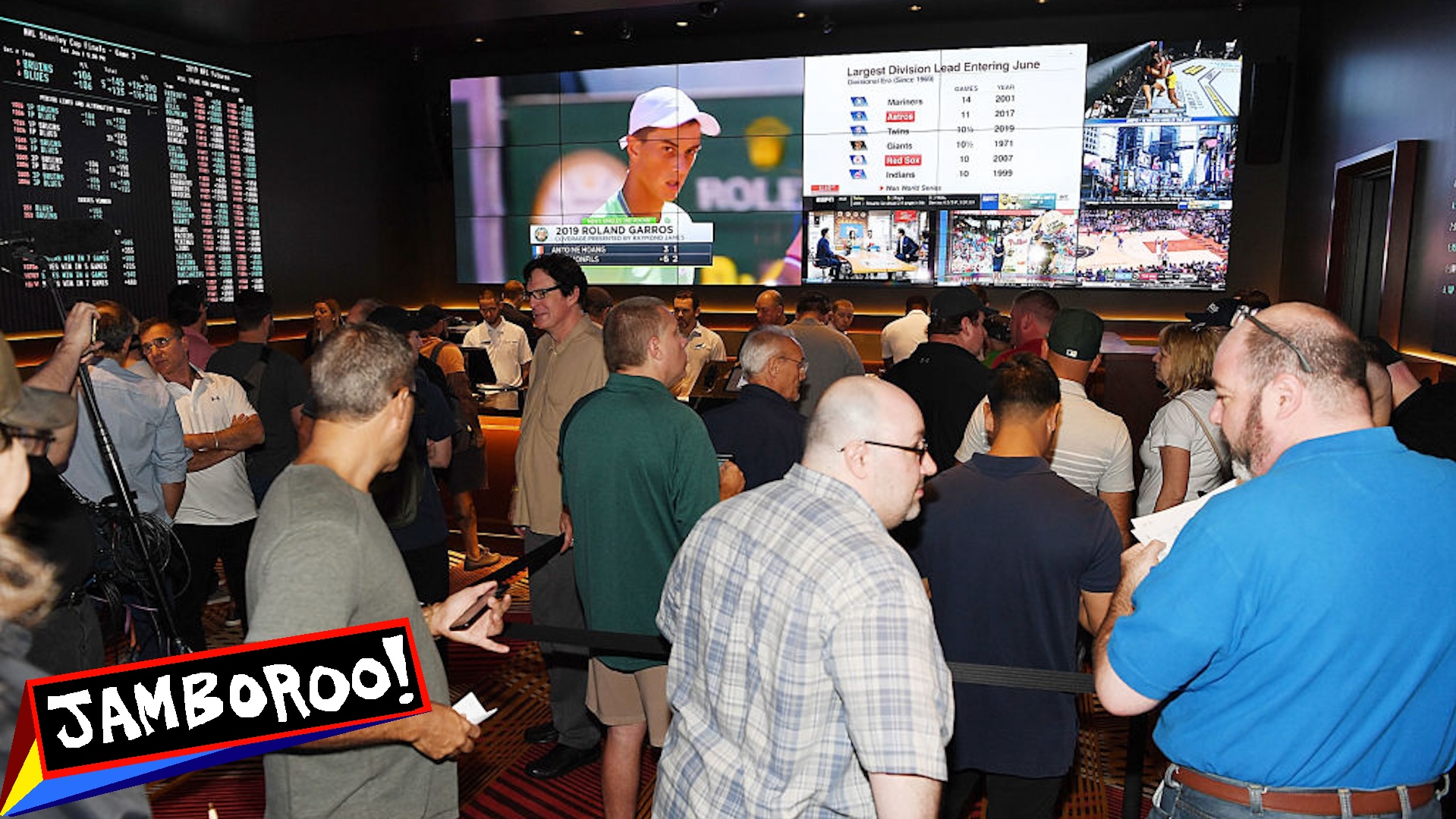 A general view during Derek Steven's New Sportsbook Venture "Circa Sports" Launch at Golden Gate Hotel &amp; Casino on June 1, 2019 in Las Vegas, Nevada.