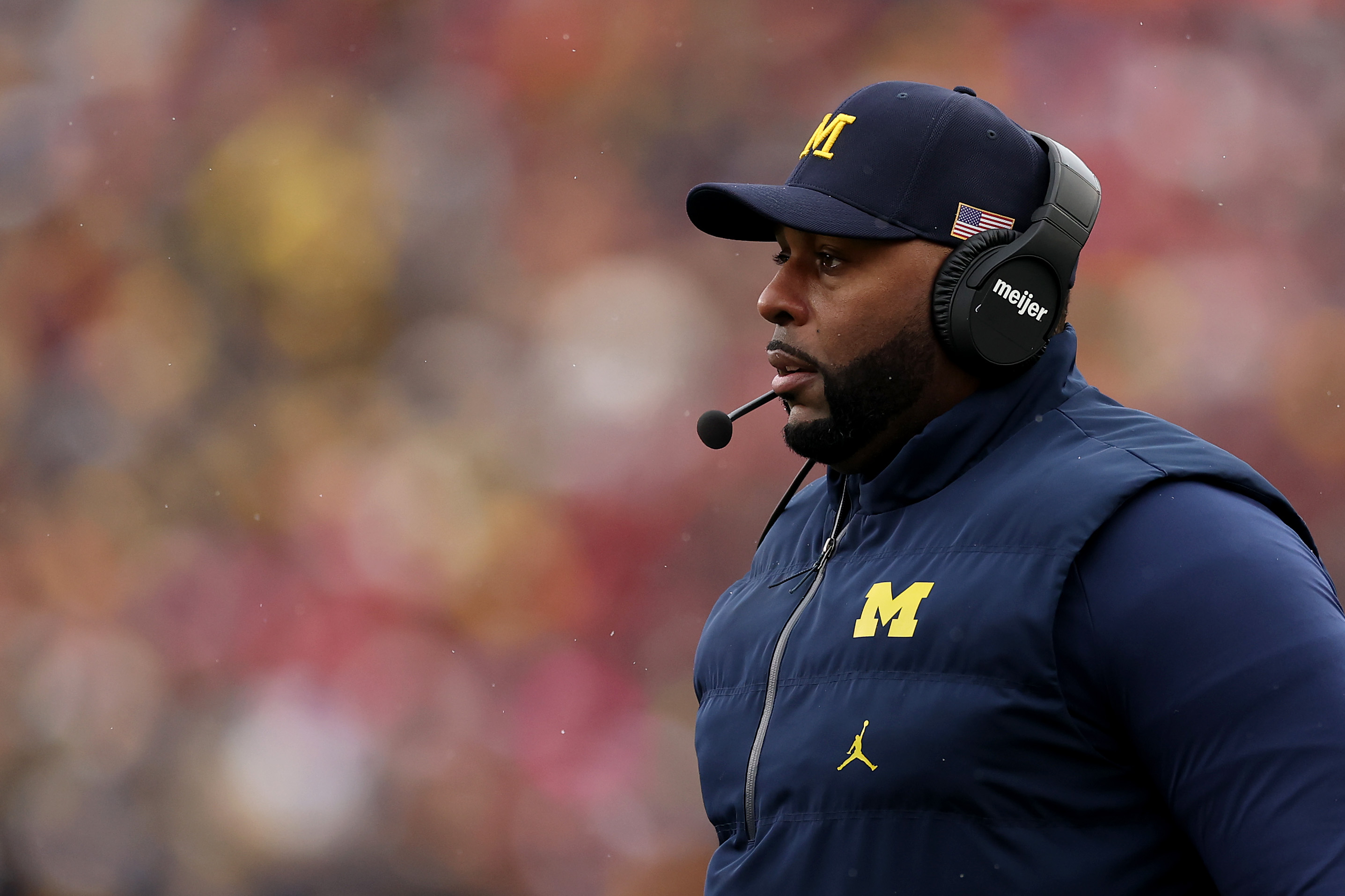 Former Michigan football coach Sherrone Moore