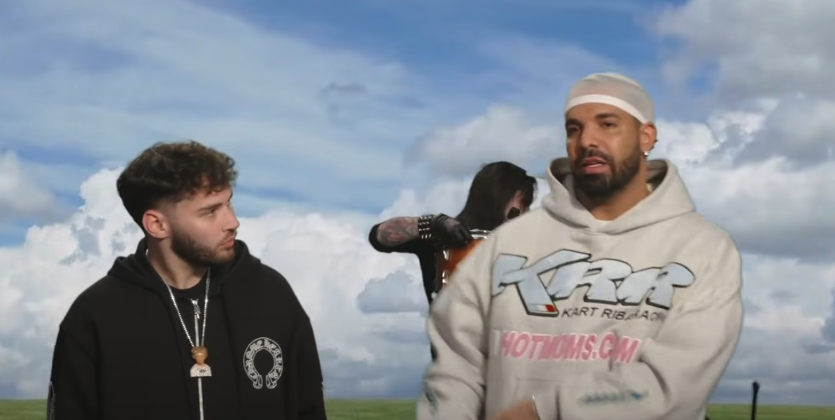 Drake and Adin Ross