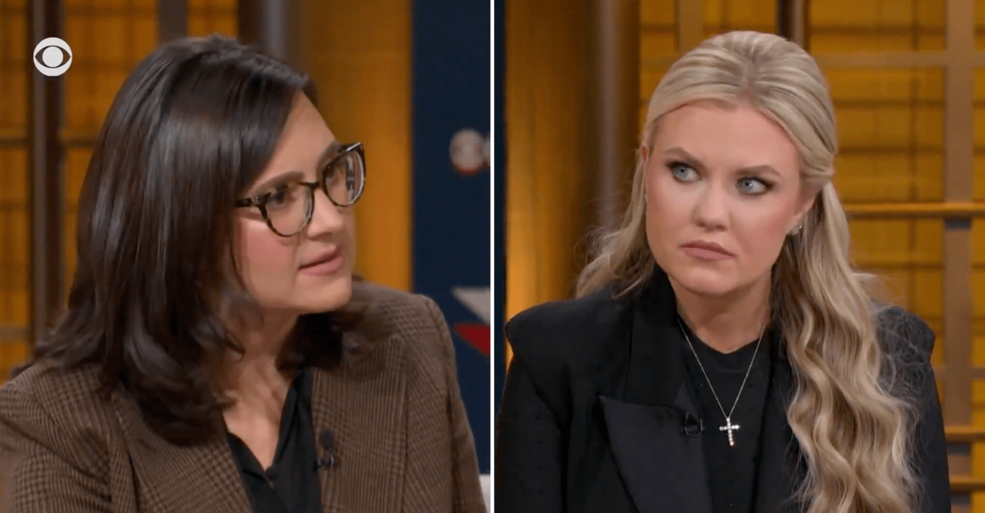 Erika Kirk and Bari Weiss