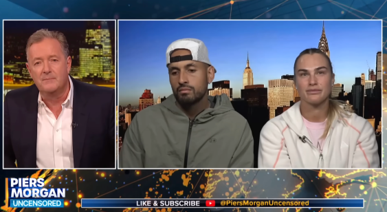 An Extended Conversation Between Piers Morgan, Nick Kyrgios, And Aryna Sabalenka Was Always Going To Turn Transphobic