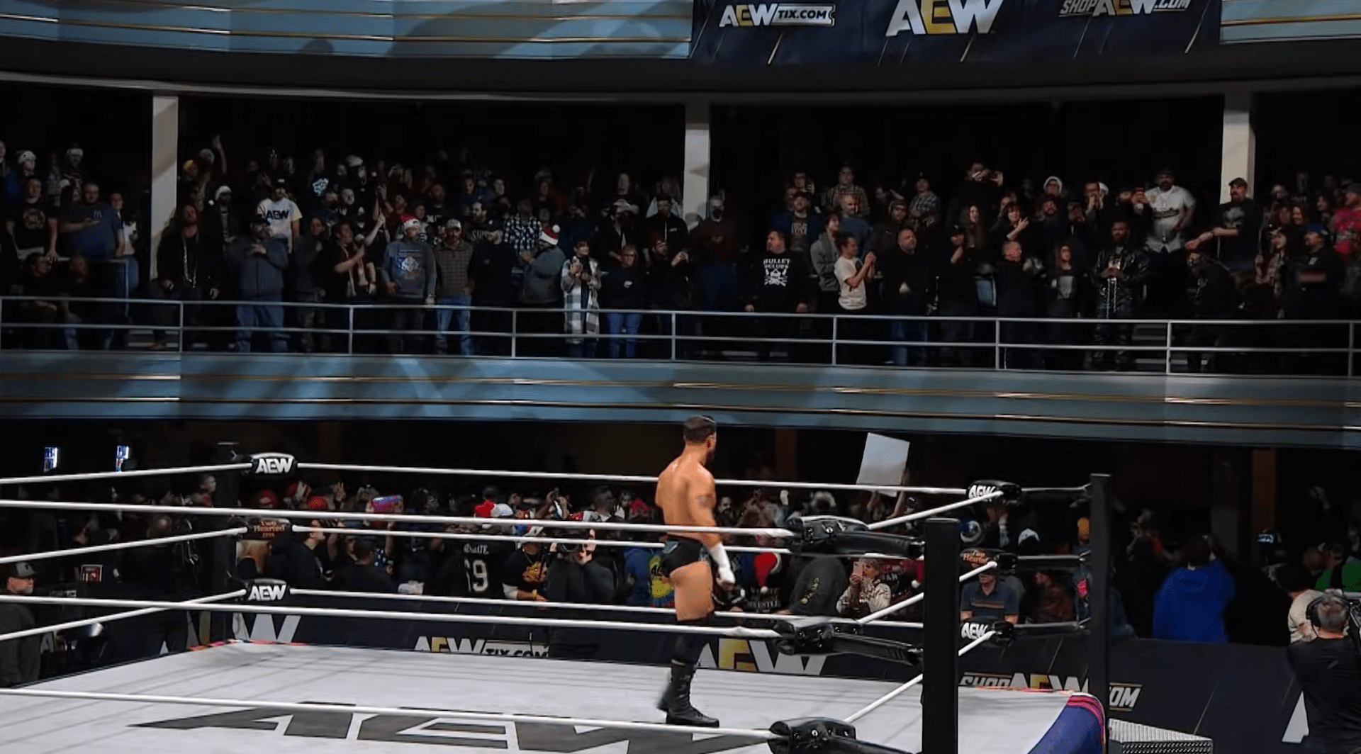 An AEW event at the Hammerstein Ballroom