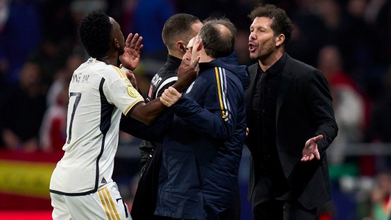 Diego Simeone Spiced Up The Supercopa With A Bit Of Vinícius Heckling