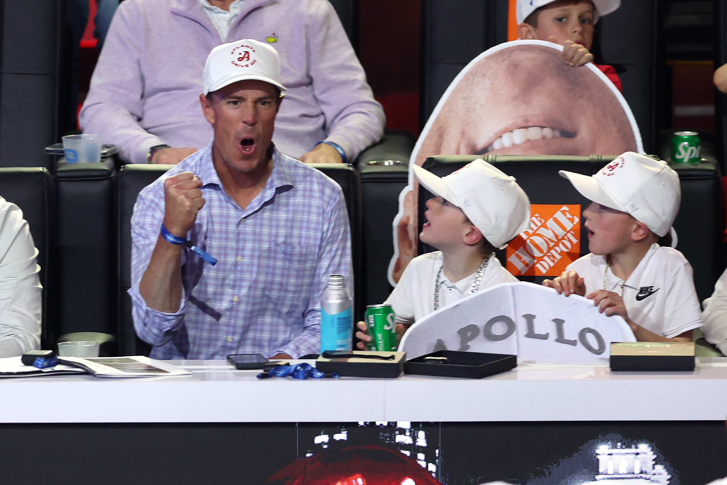 Matt Ryan looks pumped.