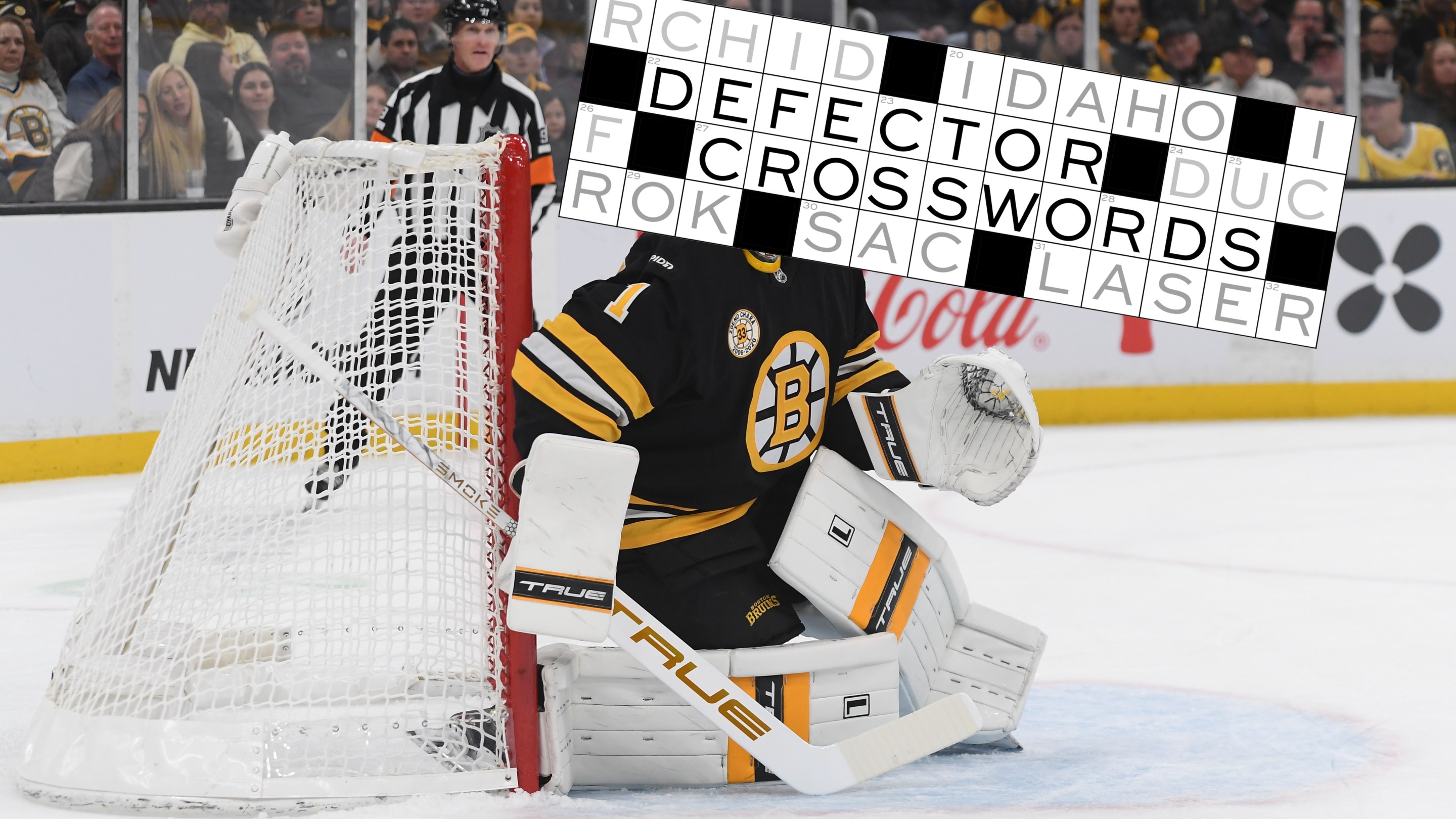 Jeremy Swayman #1 of the Boston Bruins in the net against the Seattle Kraken at the TD Garden on January 15, 2026 in Boston, Massachusetts.