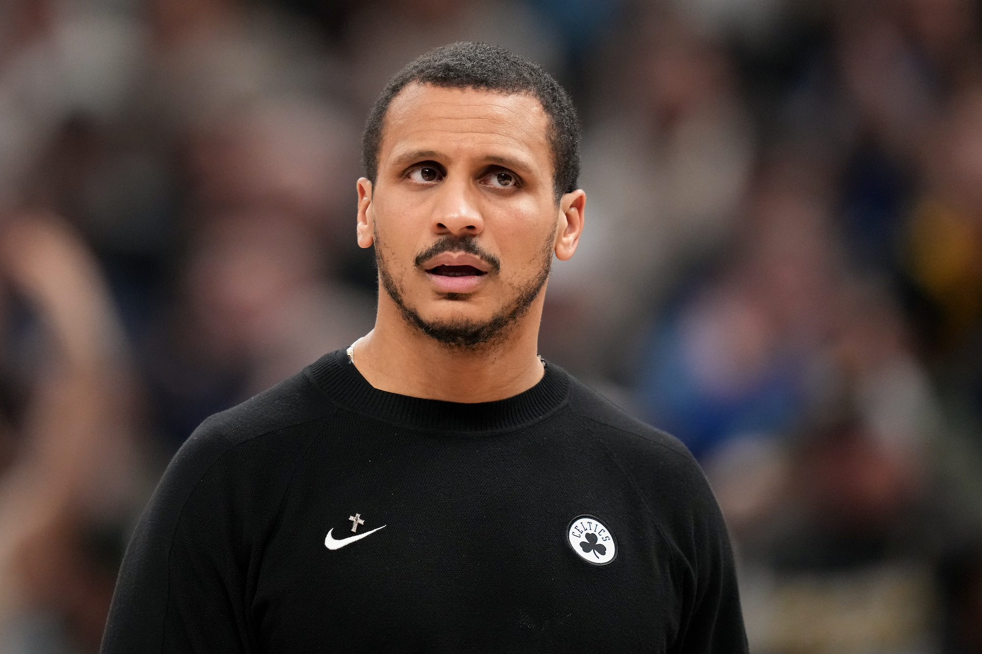 Joe Mazzulla Reacts To Celtics Loss By Only Repeating Two Words: "Illegal Screen" | Defector