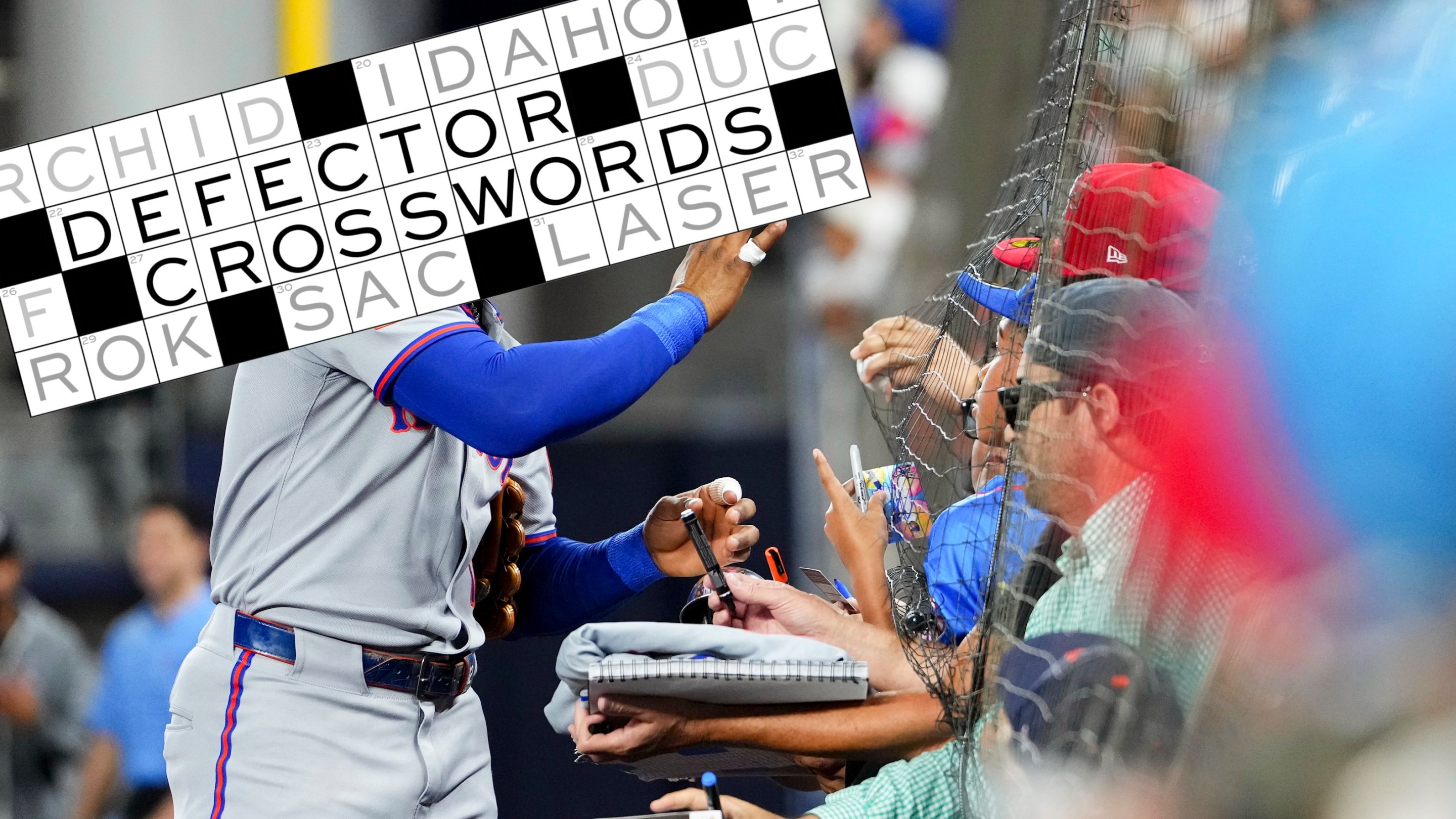Francisco Lindor #12 of the New York Mets greets fans prior to the game between the New York Mets and the Miami Marlins at loanDepot park on Friday, September 26, 2025 in Miami, Florida
