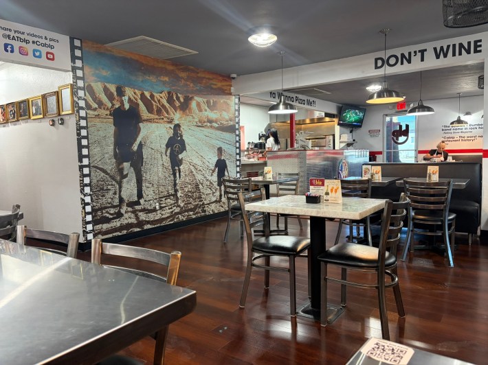 Interior of Breakfast, Lunch, and Pizza