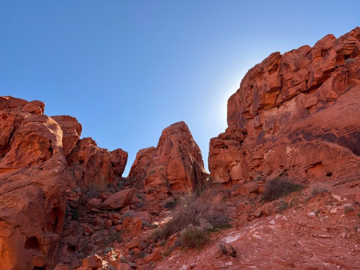 A beautiful rock formation