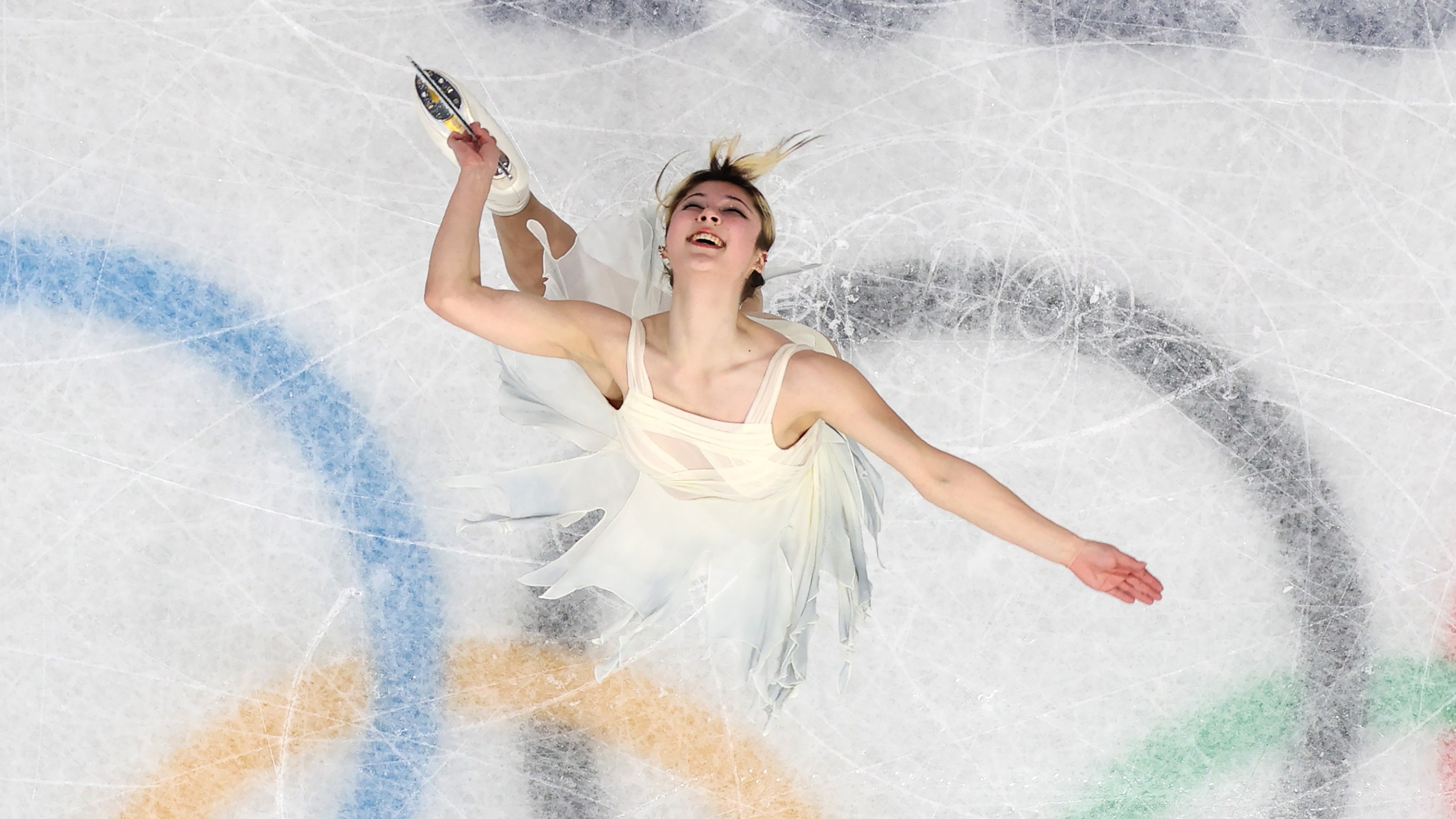 Alysa Liu of Team United States competes during the women's short program.