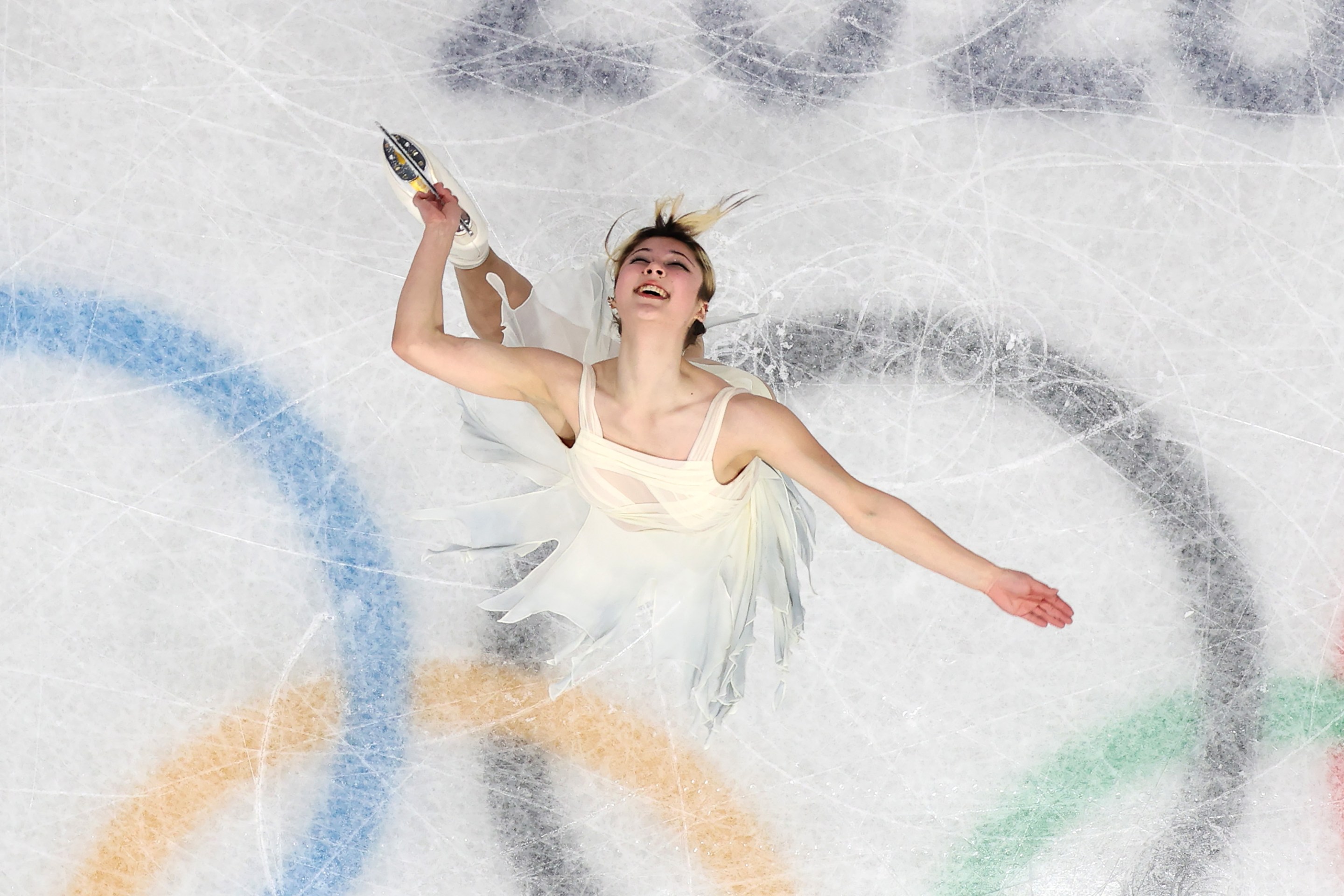 Alysa Liu of Team United States competes during the women's short program.