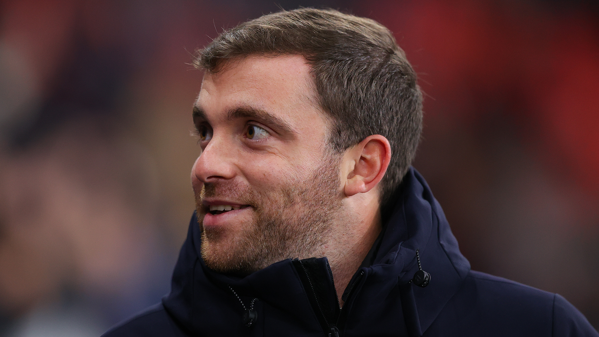 Football journalist Fabrizio Romano during the UEFA Champions League 2024/25 League Phase MD6 match between Bayer 04 Leverkusen and FC Internazionale Milano at BayArena on December 10, 2024 in Leverkusen, Germany.