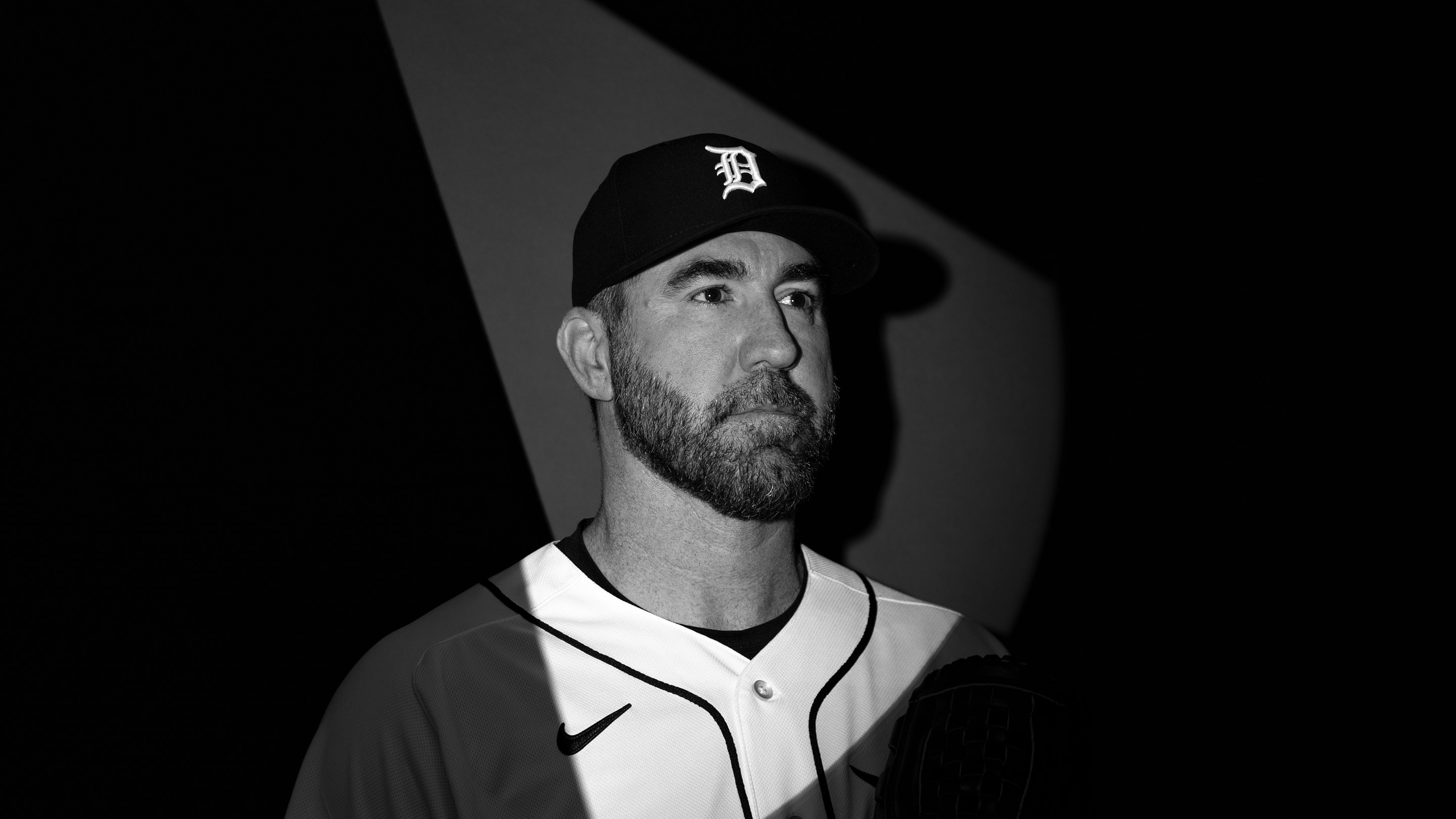 Justin Verlander #35 of the Detroit Tigers poses for a photo