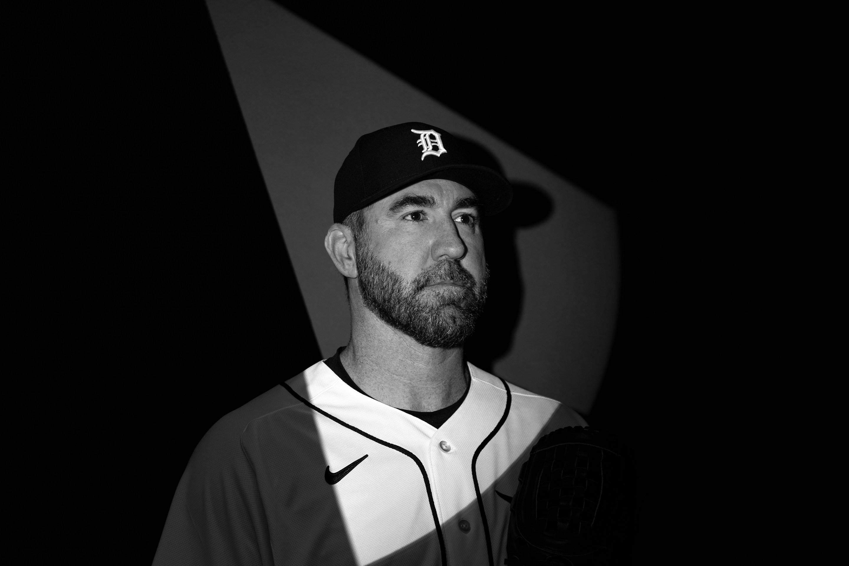 Justin Verlander #35 of the Detroit Tigers poses for a photo