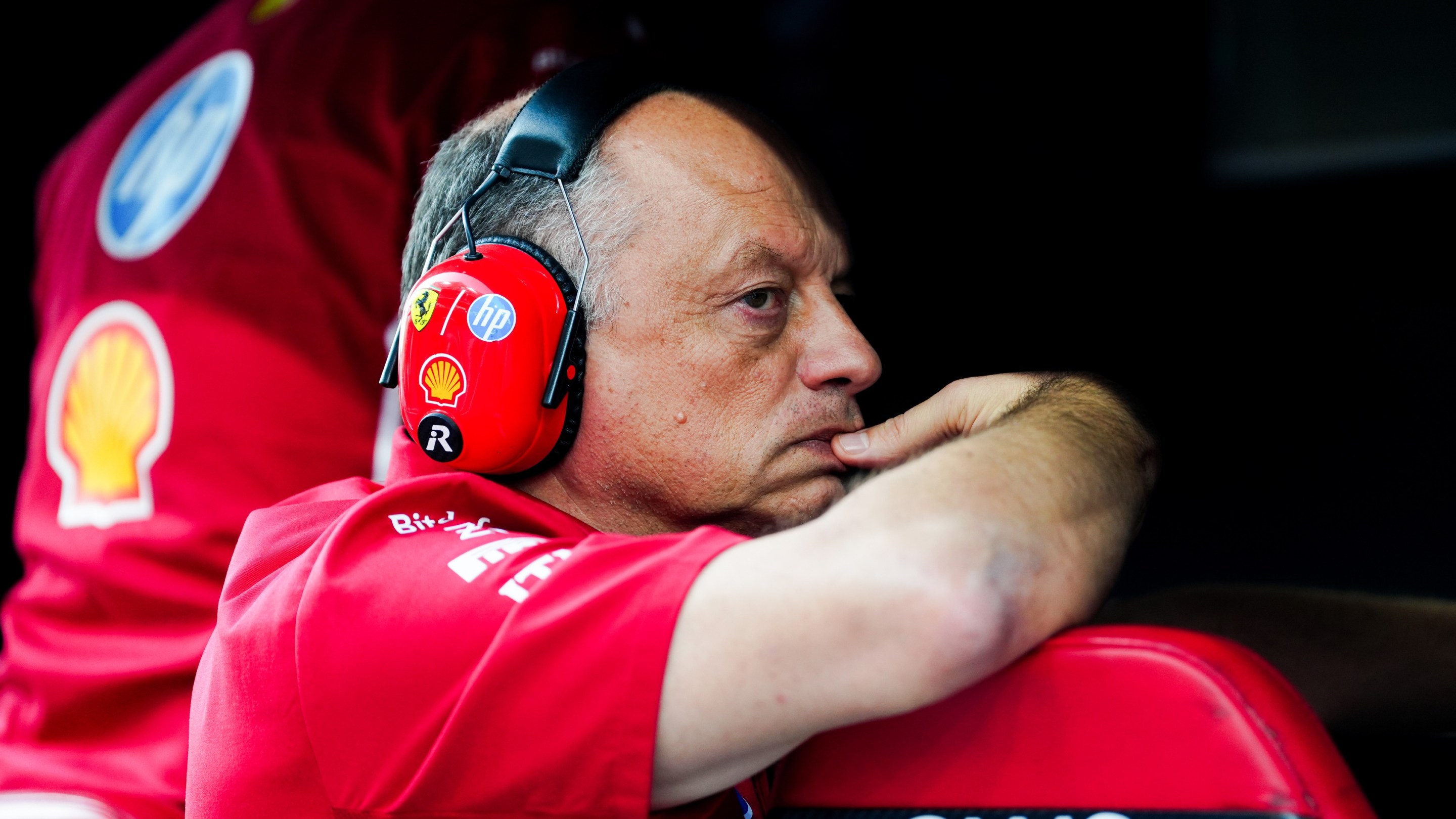 Ferrari team principal Fred Vasseur ahead of the 2025 Abu Dhabi Grand Prix.