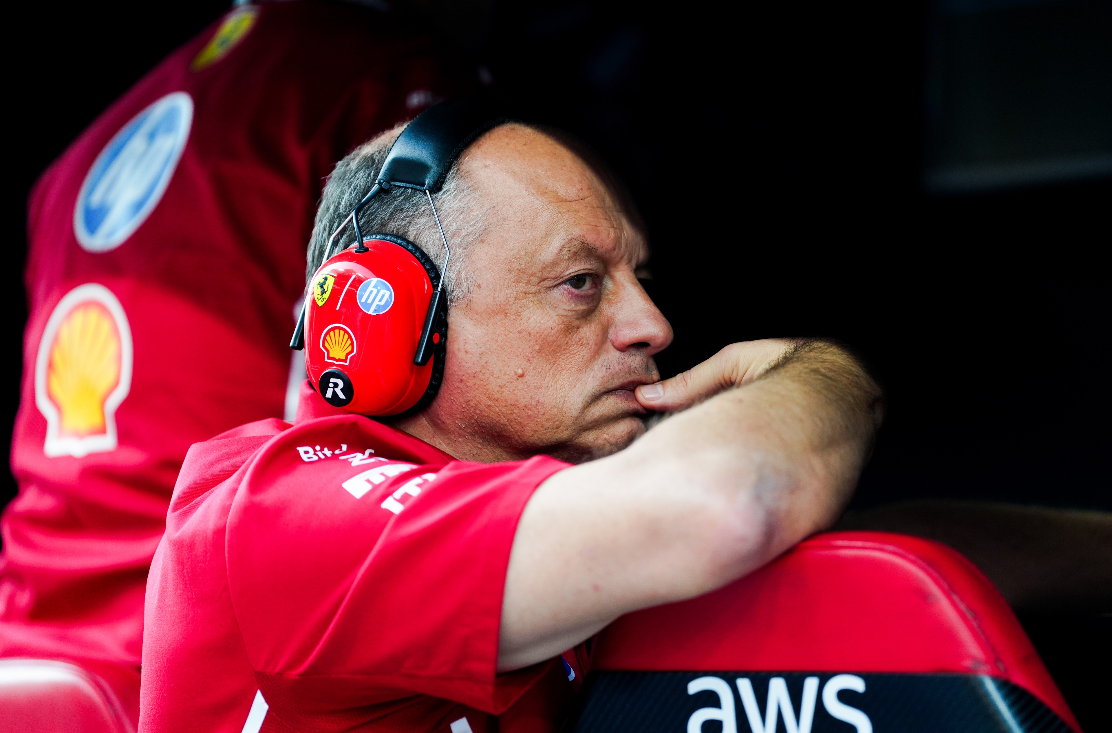 Ferrari team principal Fred Vasseur ahead of the 2025 Abu Dhabi Grand Prix.