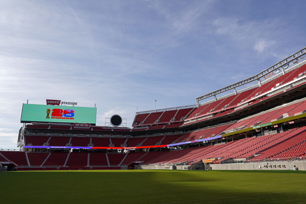 General view inside of the Levi's Stadium on June 3, 2024 in Santa Clara, California.