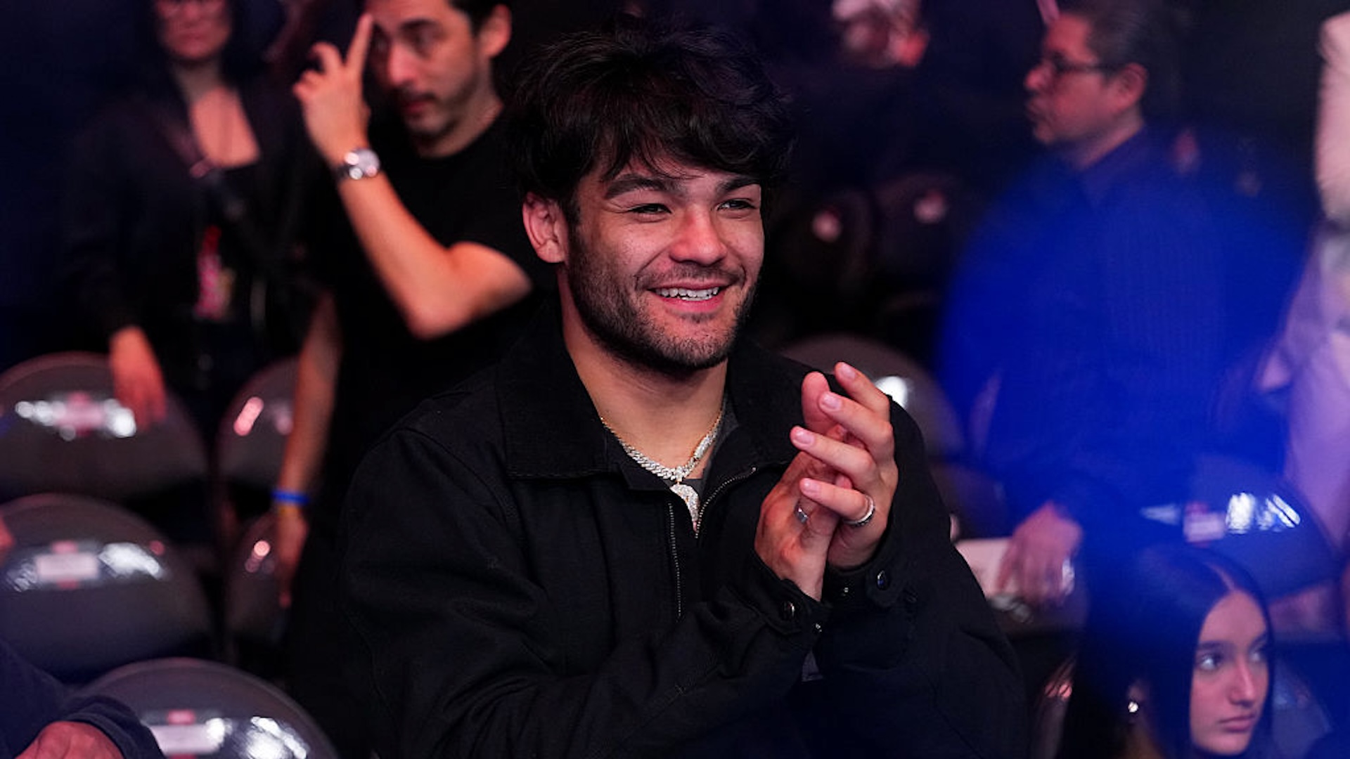 Puka Nacua at a UFC fight