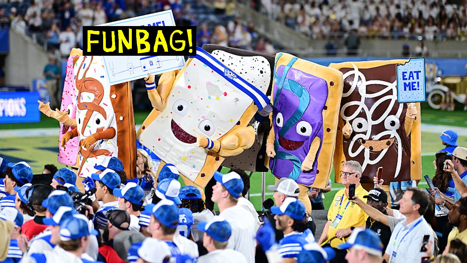 The Pop-Tarts mascots