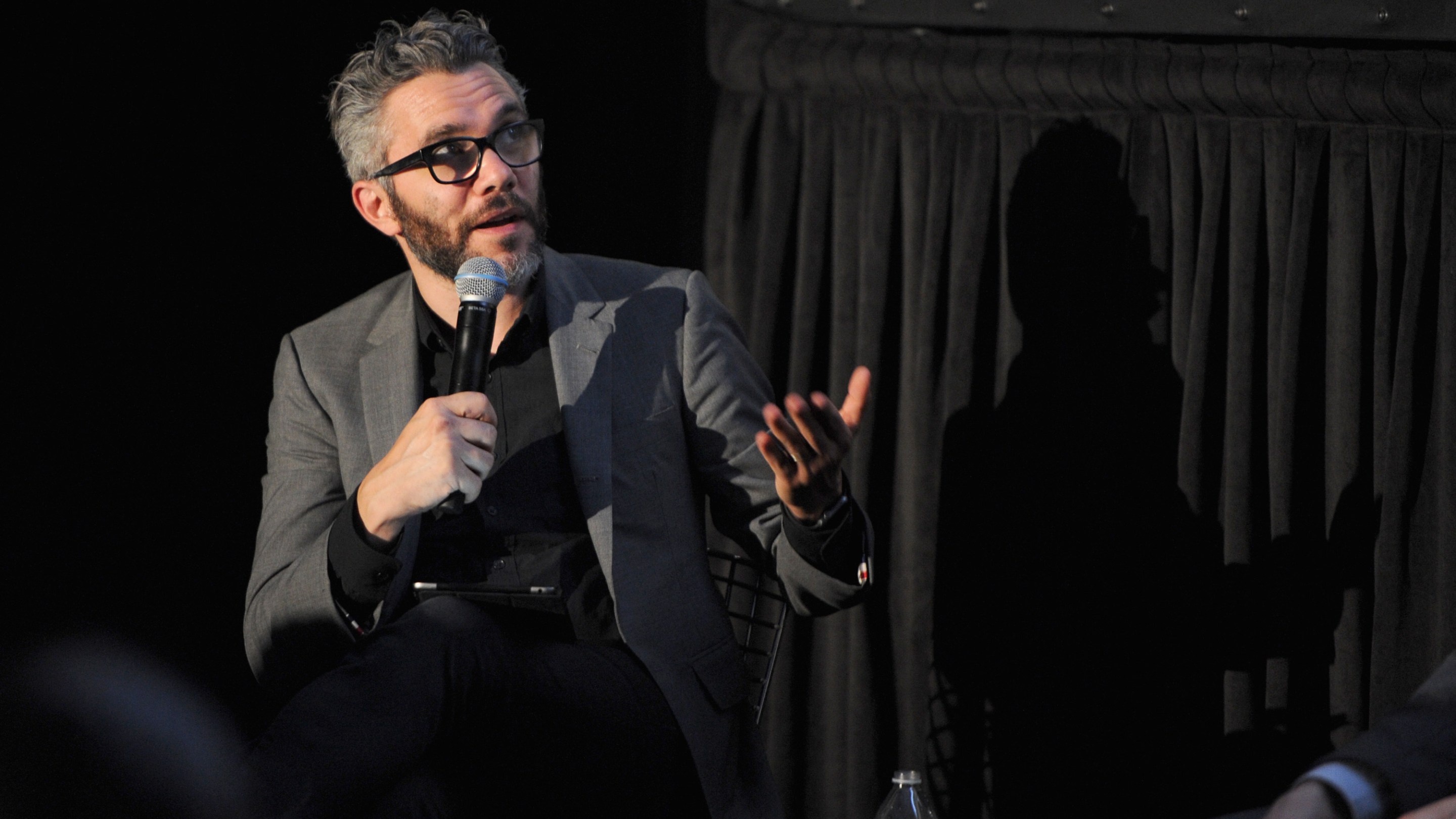 Nick Bilton speaks at a panel