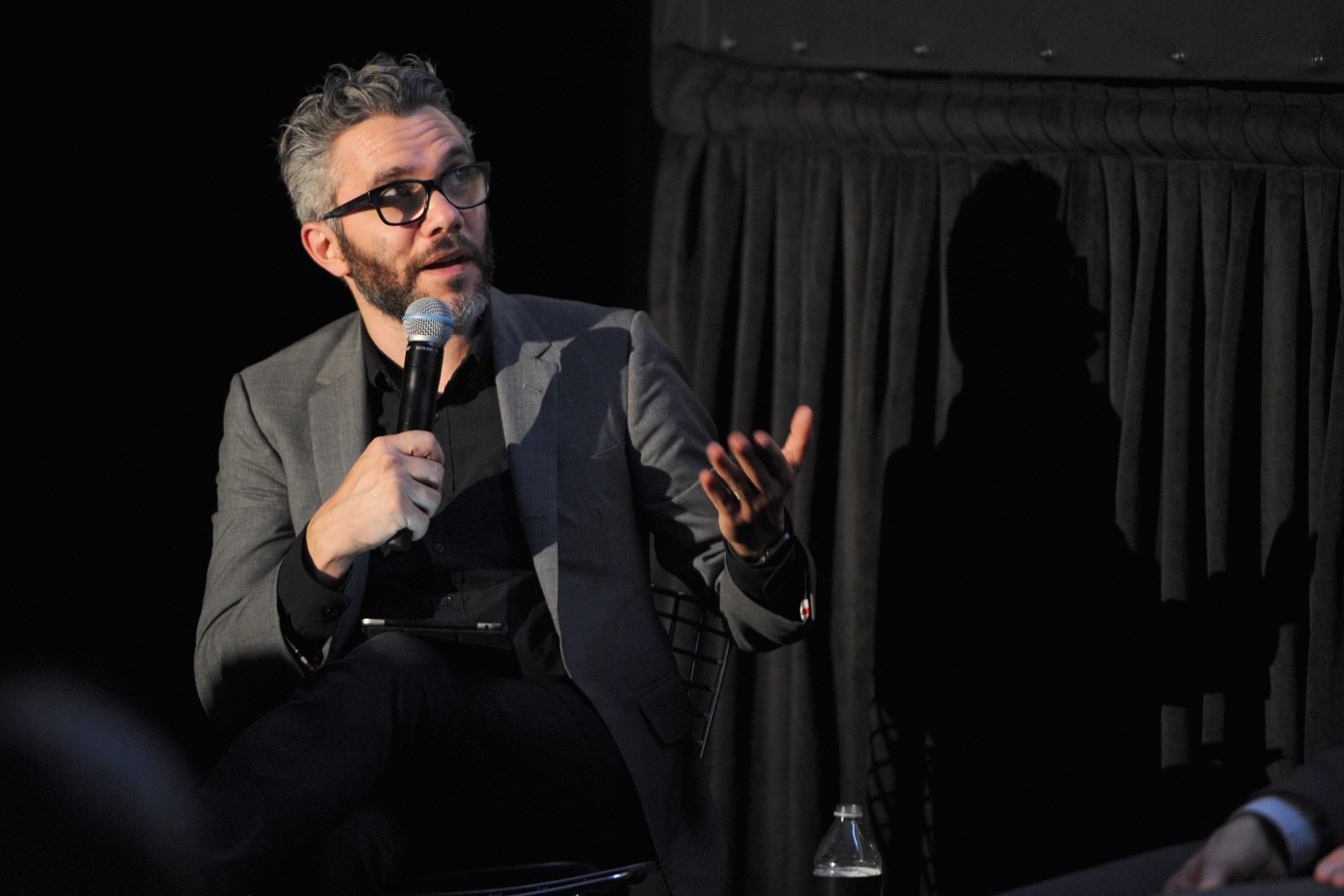 Nick Bilton speaks at a panel
