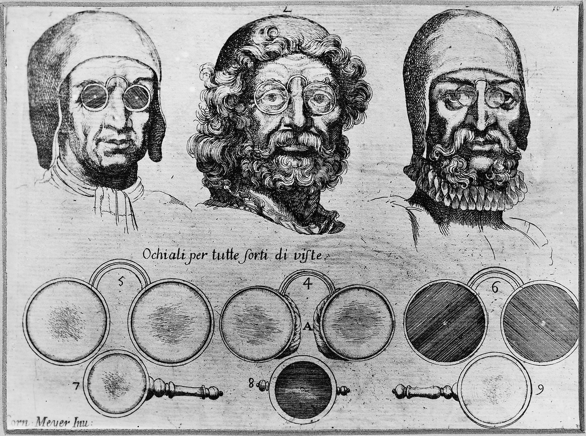 Optics. From: L'Arte di restituire a Roma tralasciate Navigazione..., 1685.