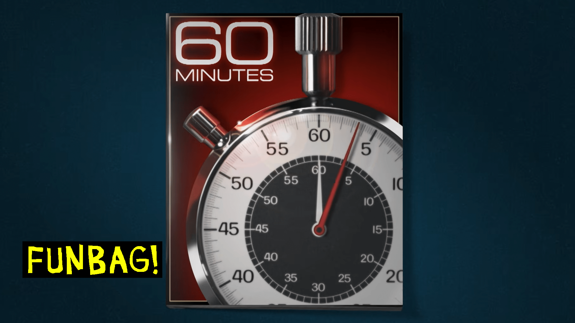 The 60 minutes logo