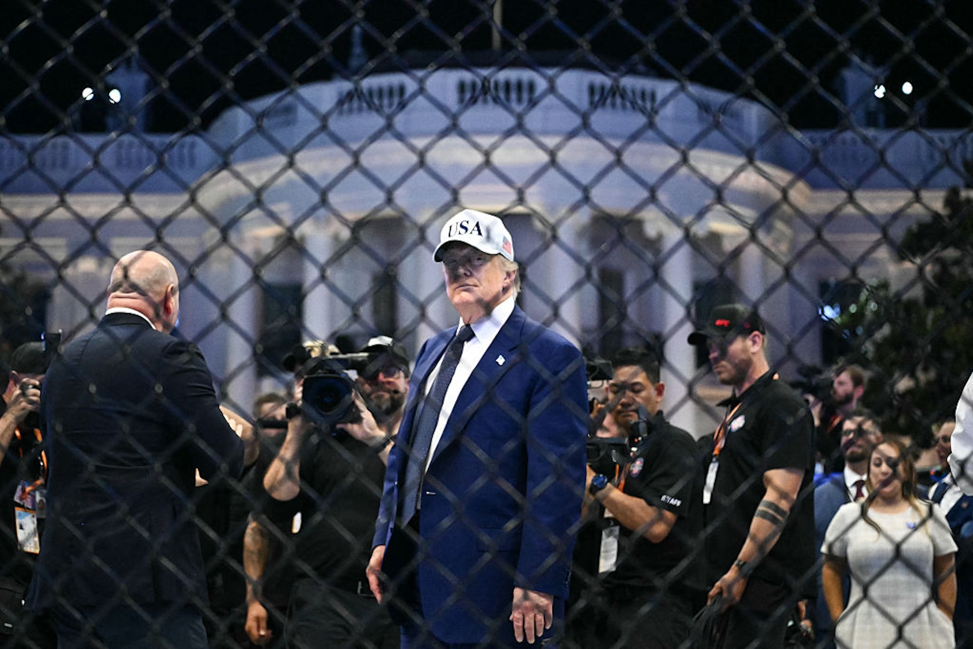 Donald Trump at the UFC Freedom 250