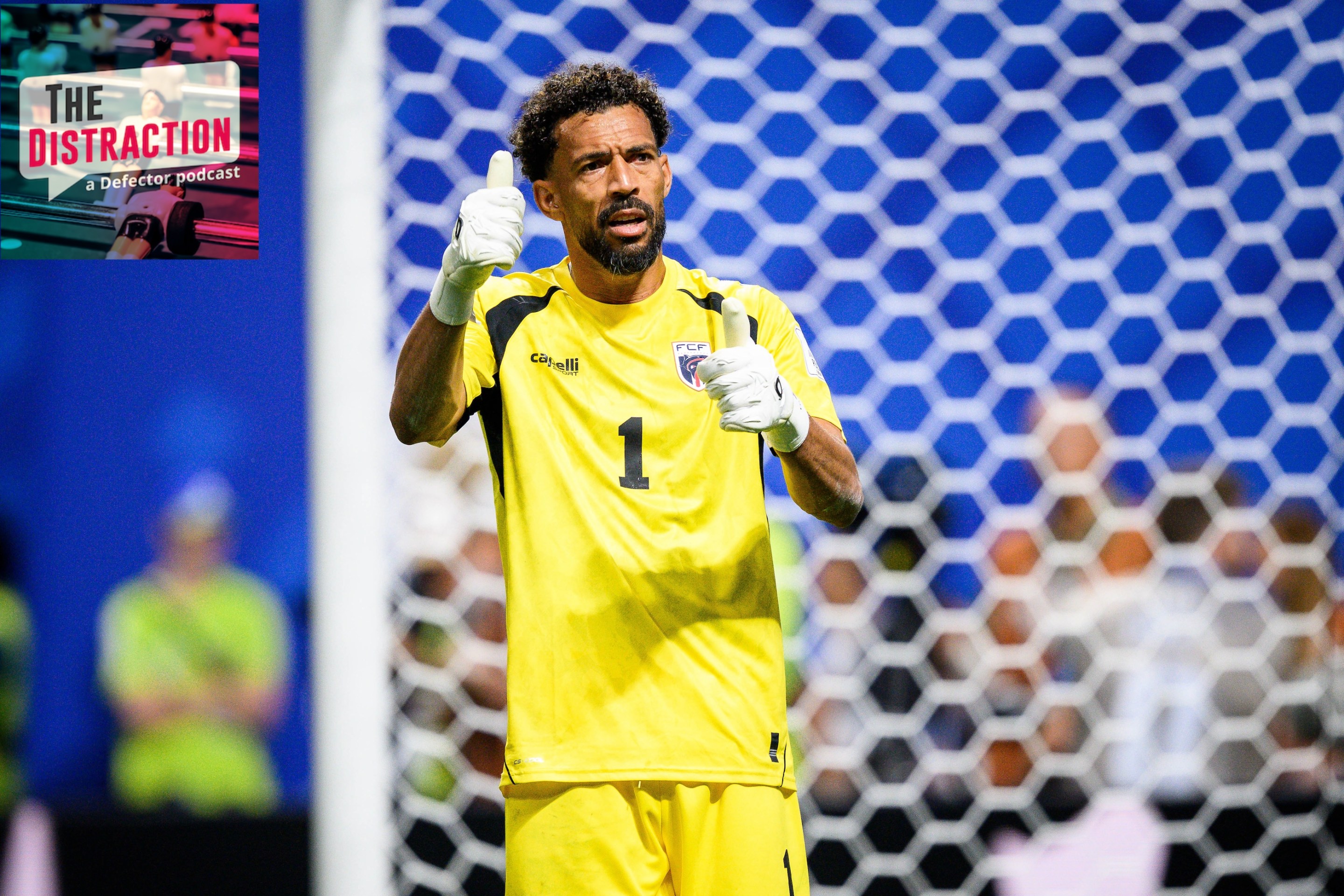 Vozinha of Cabo Verde gives a thumbs up during the FIFA World Cup 2026 Group H match between Spain and Cabo Verde.