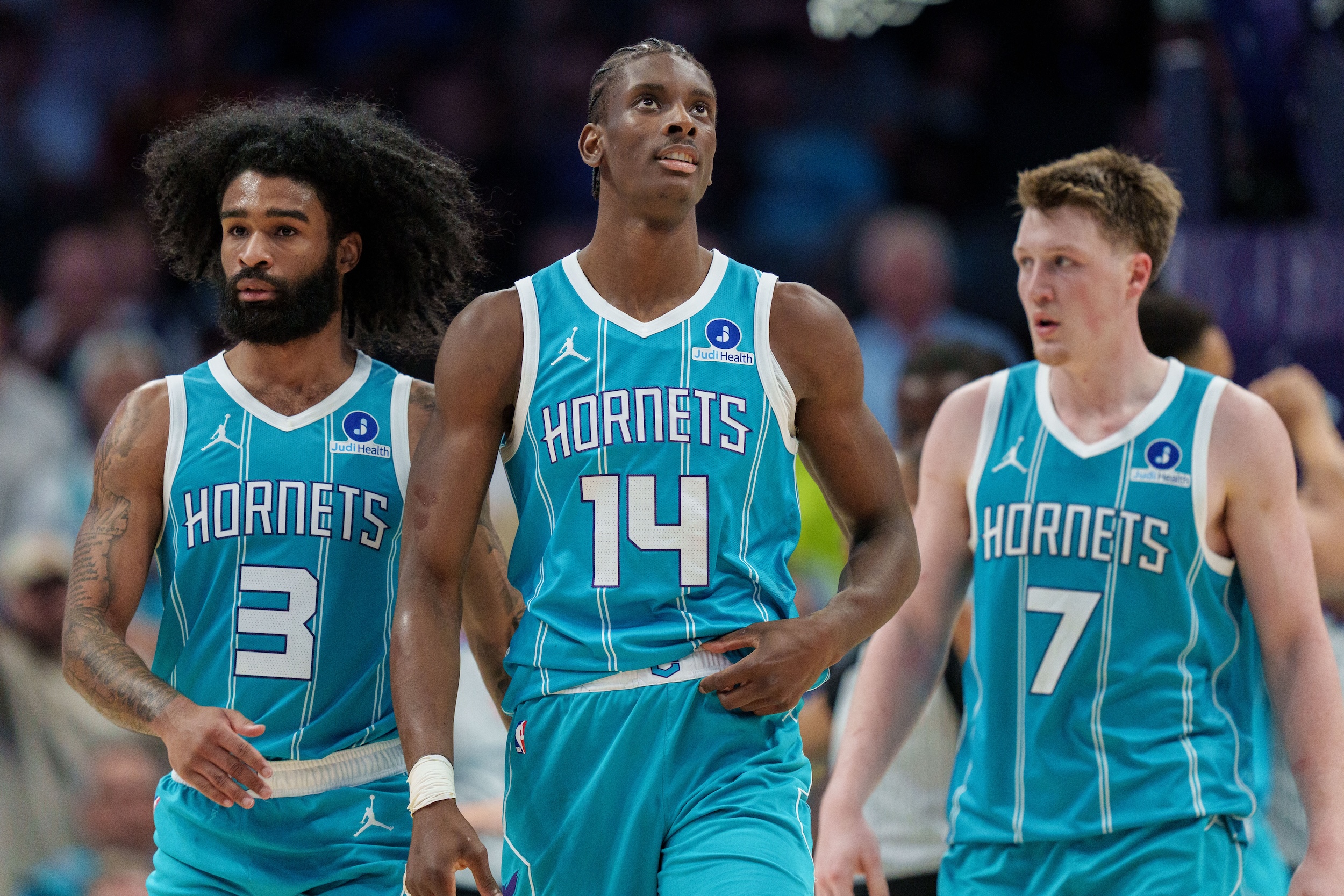 Coby White, Moussa Diabaté, and Kon Knueppel