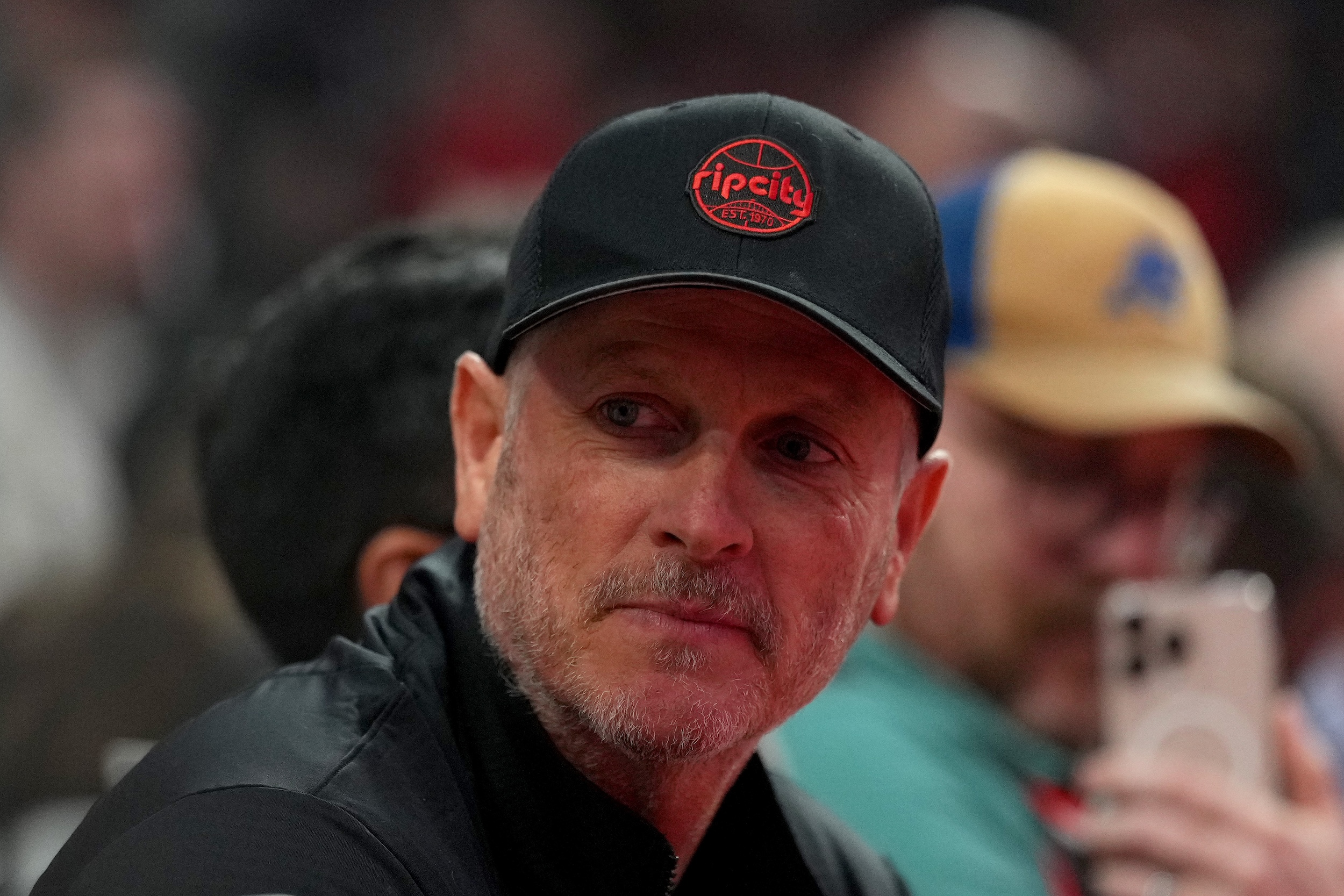 Tom Dundon in a Rip City cap.