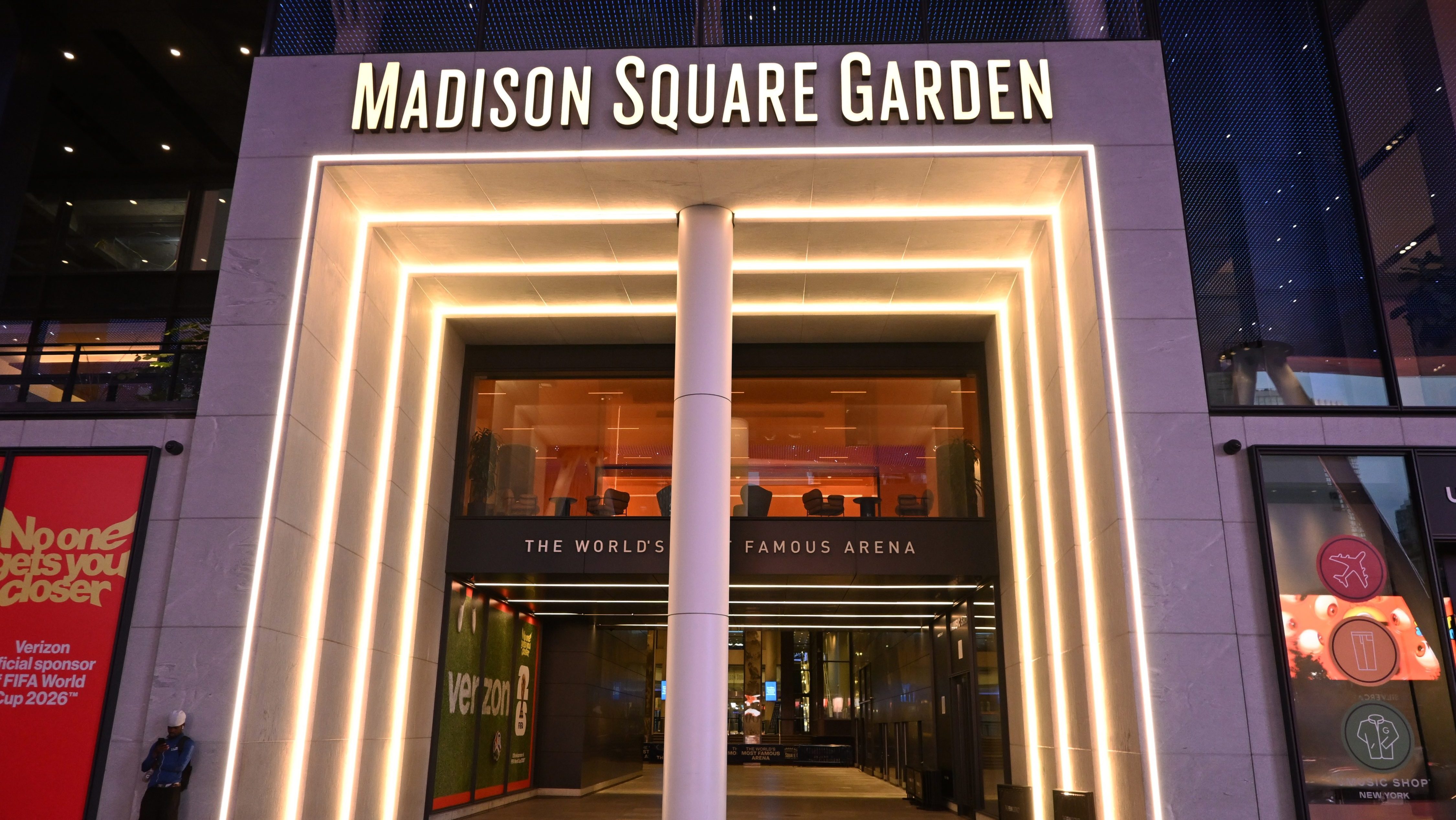 General views around Madison Square Garden on June 30, 2026 in New York City.
