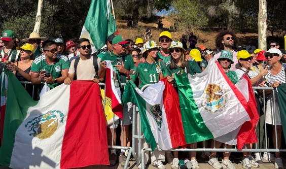 Gifts, Gritos, And A Breakthrough Win: An Afternoon With The Tour de France’s New And Jubilant Mexican Fanbase