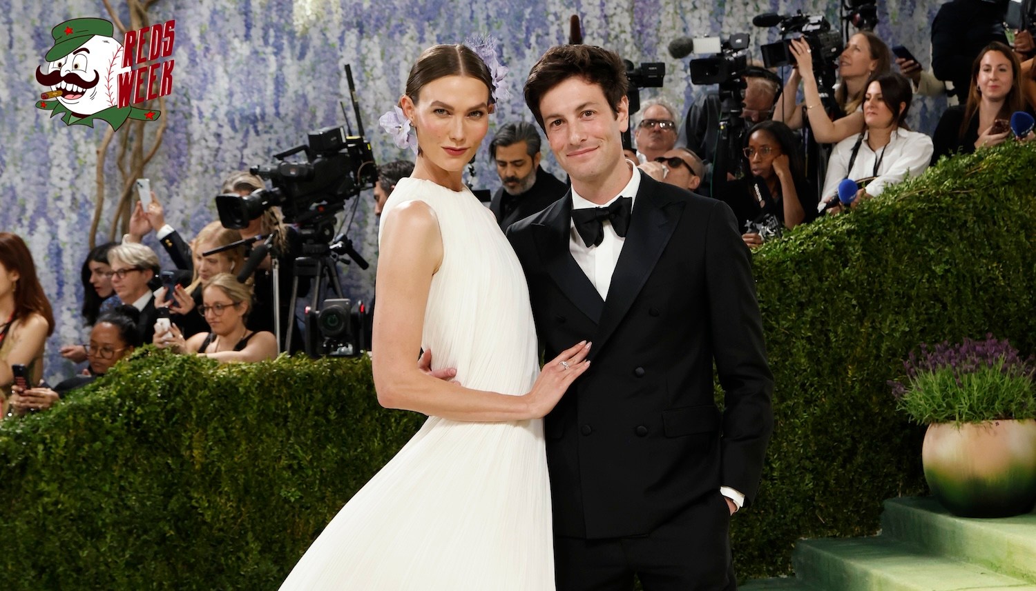 NEW YORK, NEW YORK - MAY 04: (L-R) Karlie Kloss and Joshua Kushner attend the 2026 Met Gala celebrating "Costume Art" at Metropolitan Museum of Art on May 04, 2026 in New York City. (Photo by Taylor Hill/Getty Images)