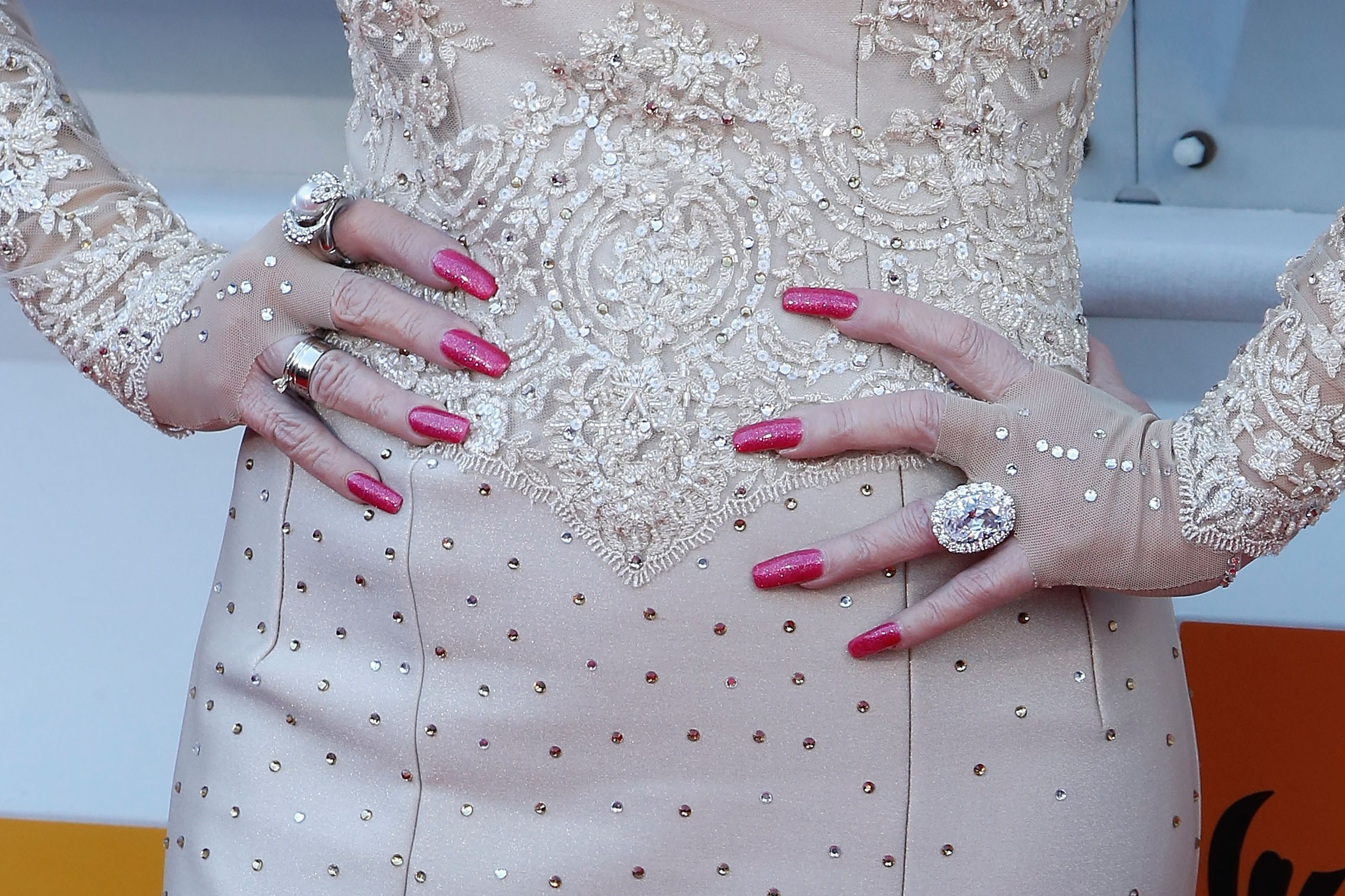 Dolly Parton's nails