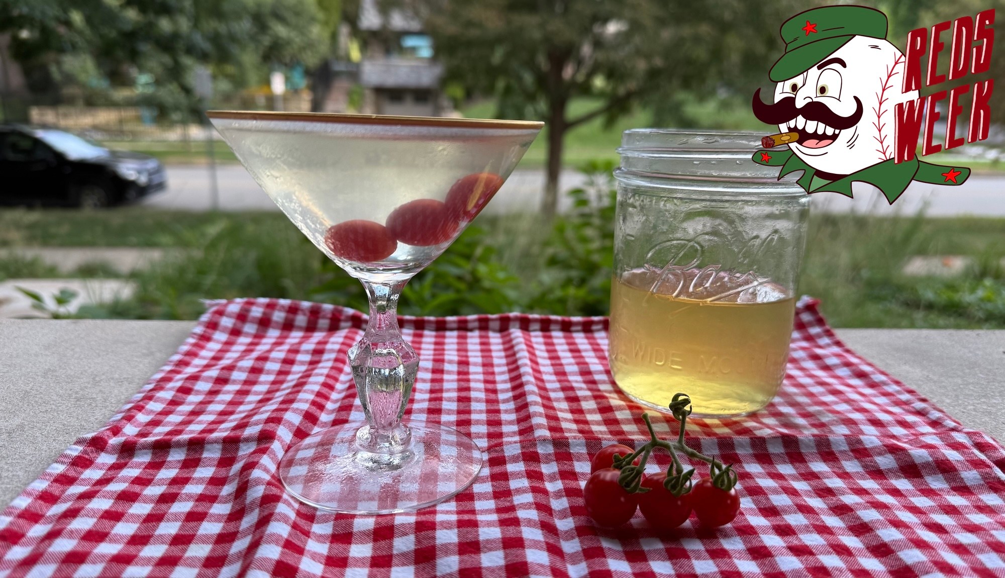 Tomato water martini!