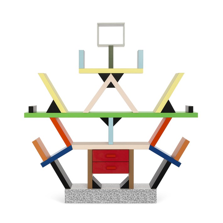 Carlton shelf by Ettore Sottsass