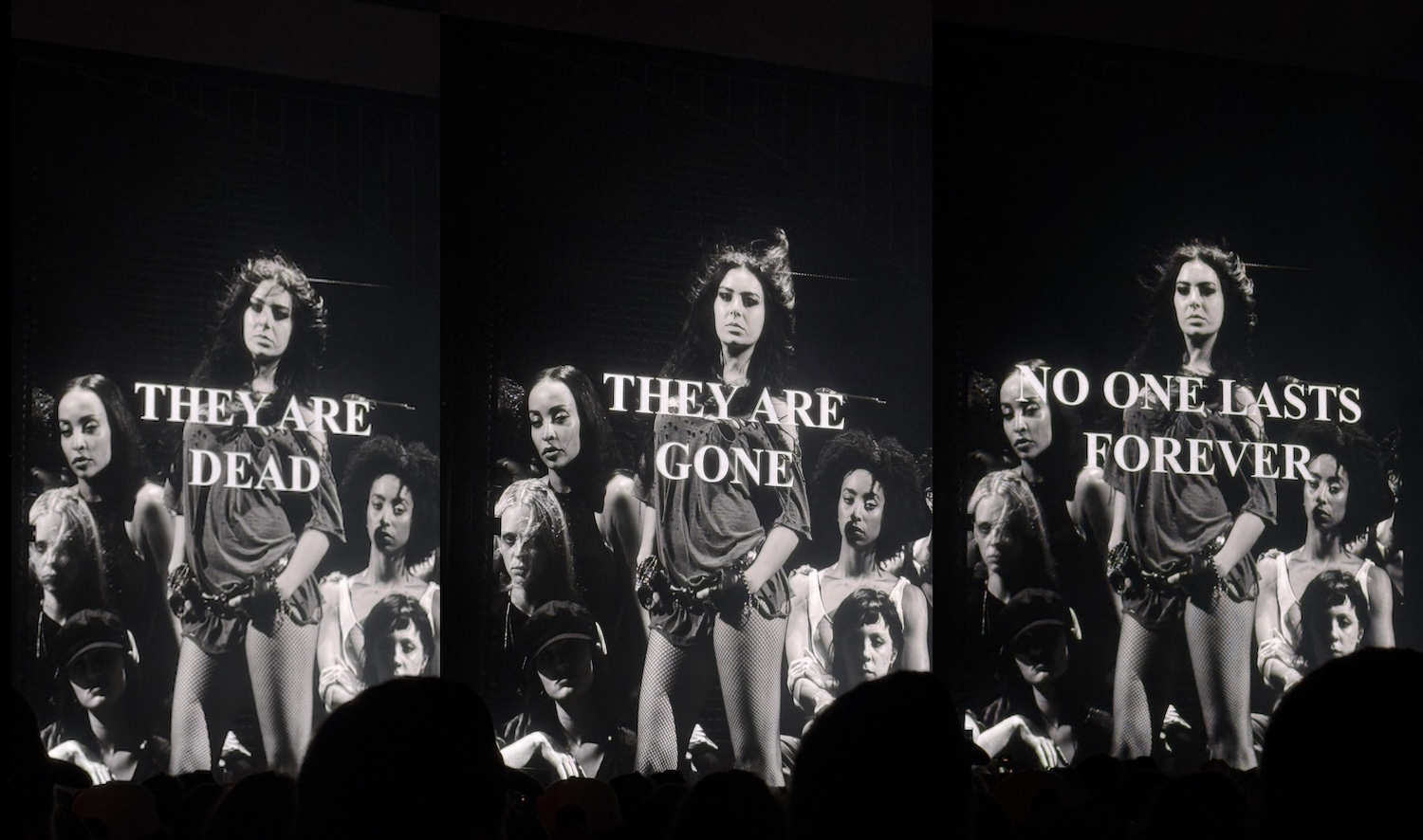 Three photos of Charli XCX