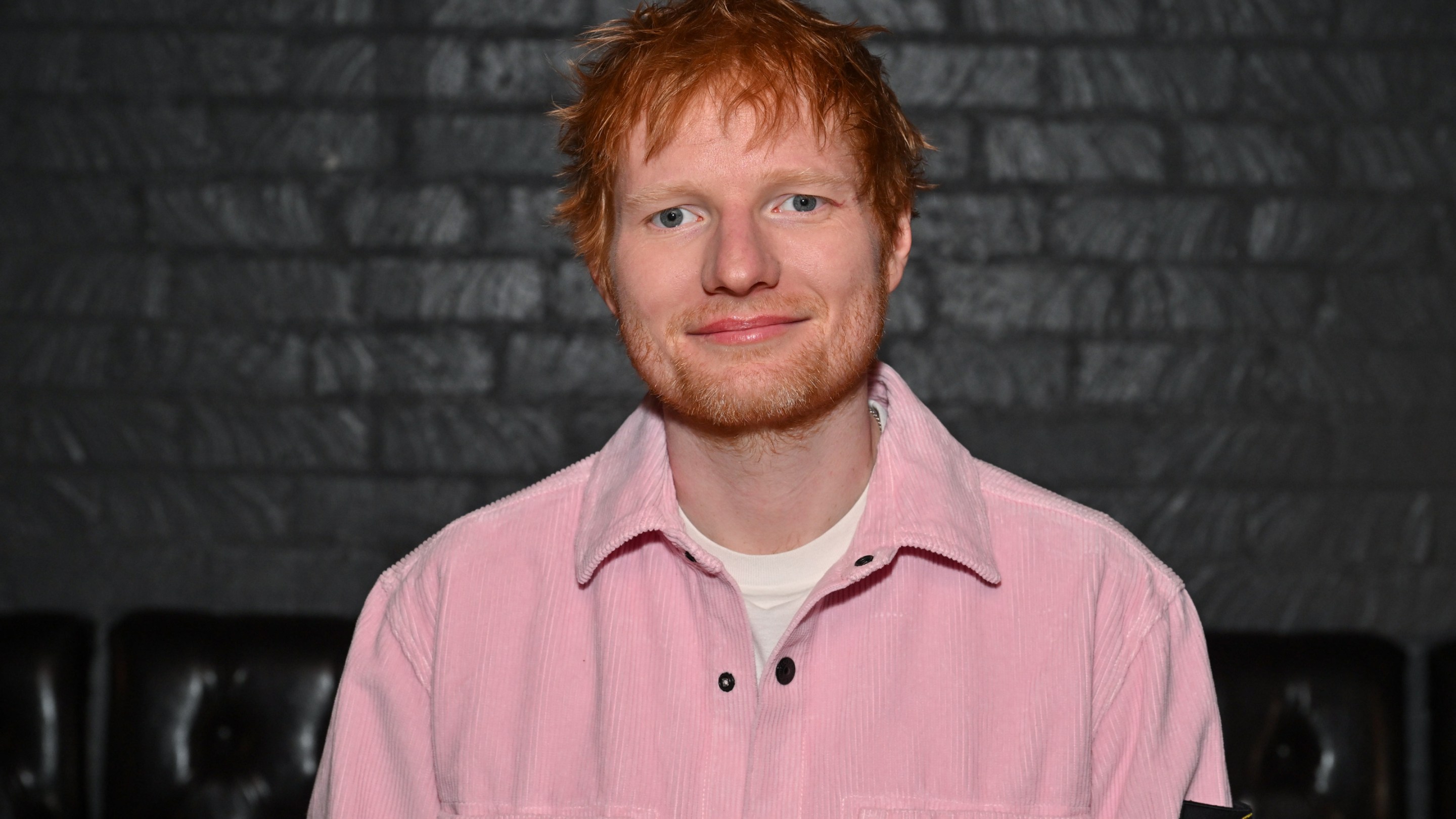 Ed Sheeran looking into the camera