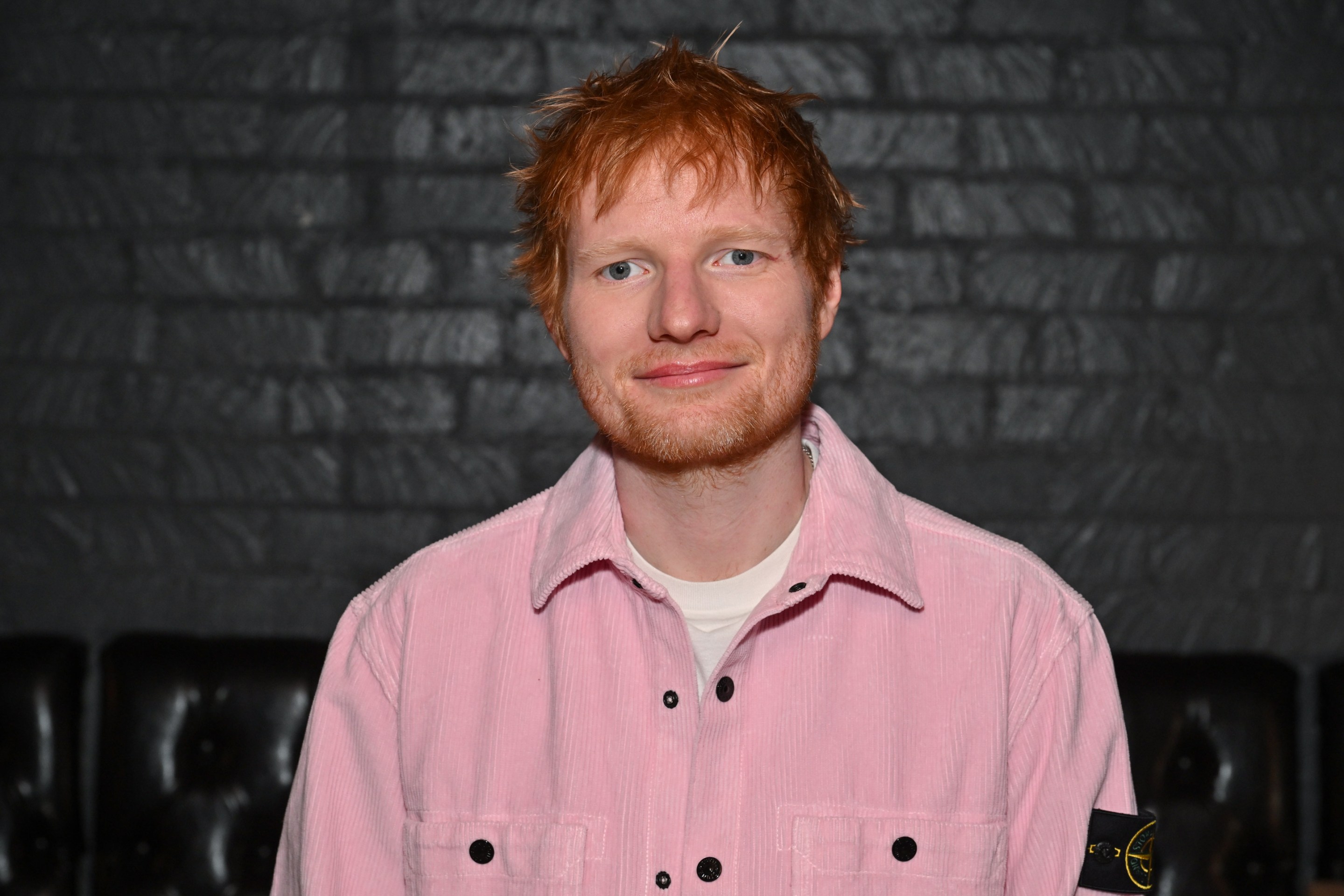 Ed Sheeran looking into the camera