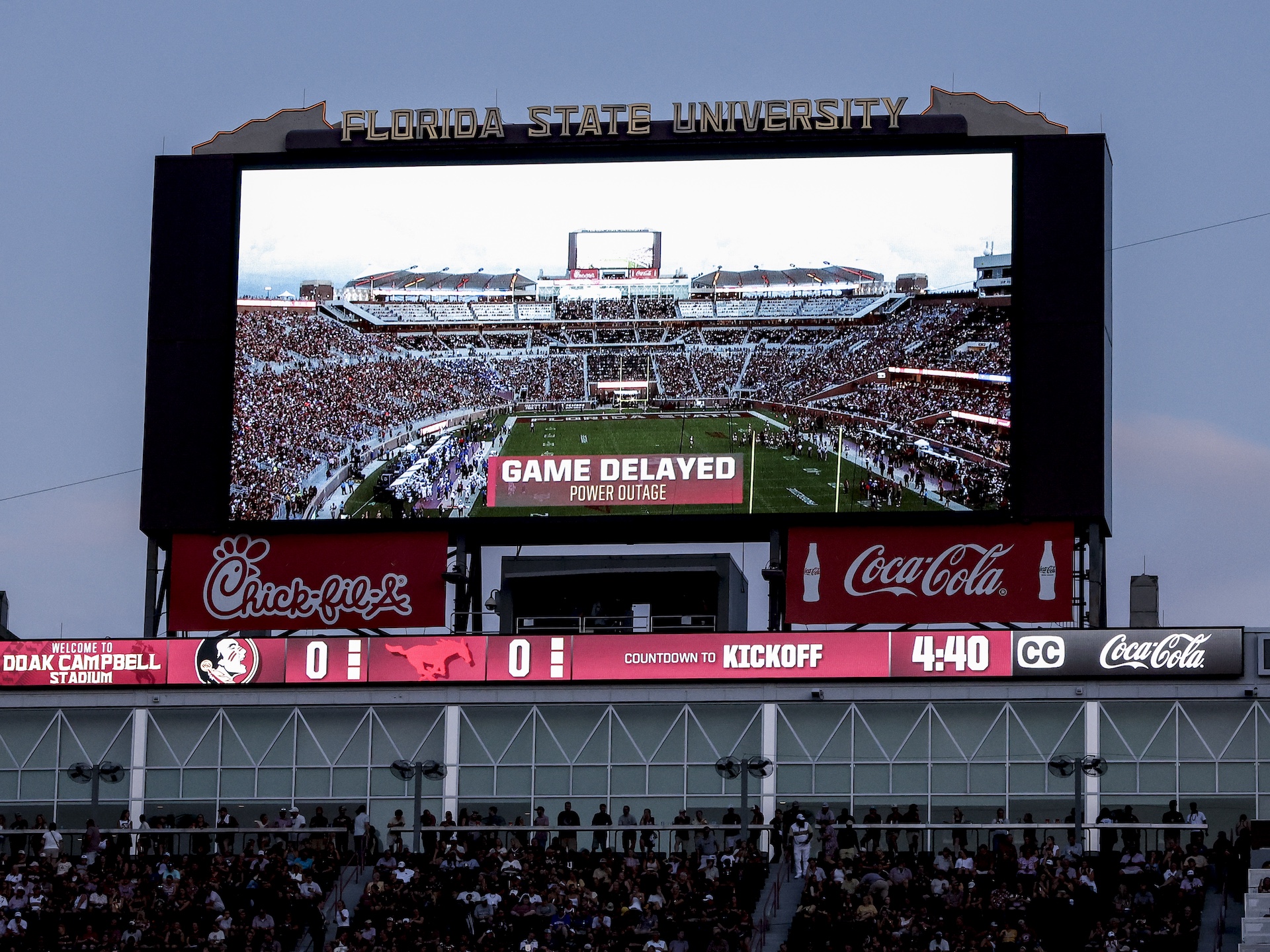 The Light's Gone Out At Florida State