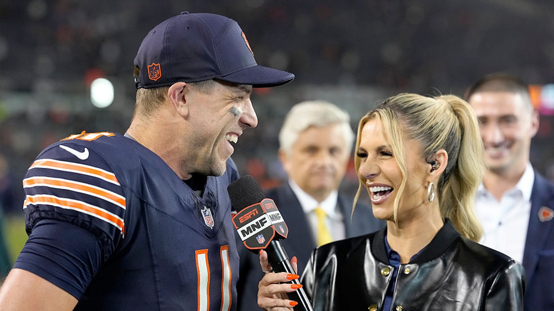 Case Keenum talks to Laura Rutledge