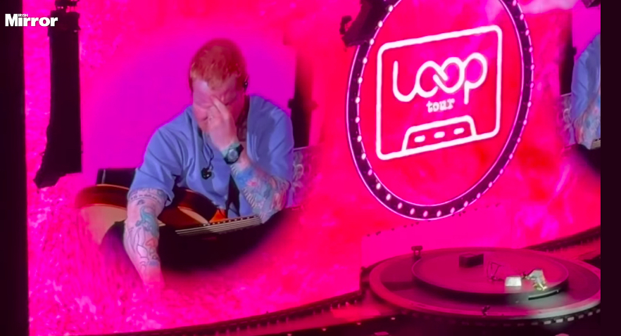 Ed Sheeran Delivers Pointless Statement Then Cries During Latest Concert