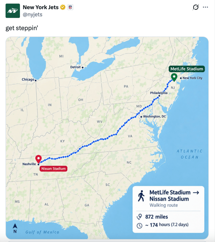 An AI-generated map of the united states that has incorrect borders and puts Detroit in Canada.