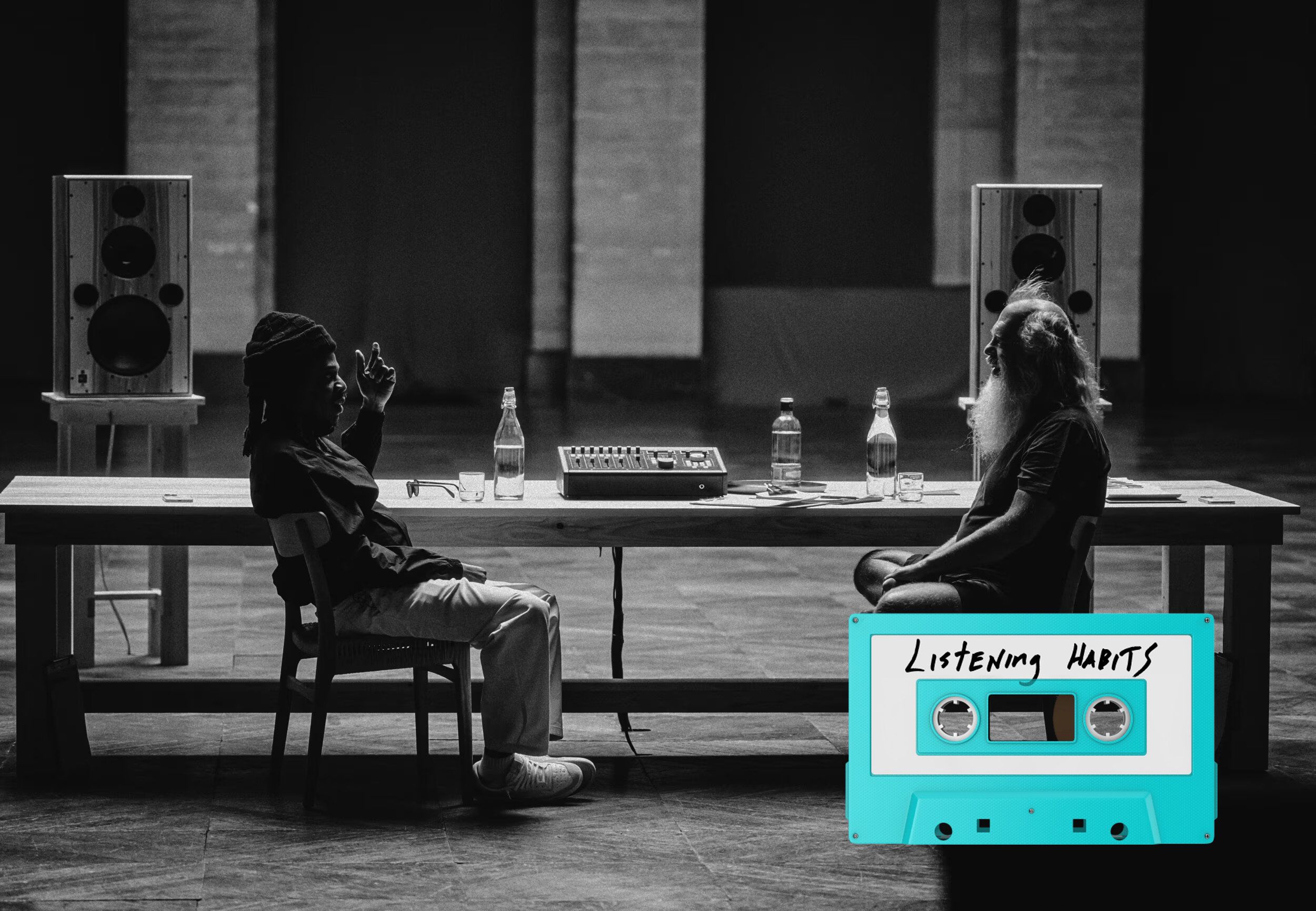 Jay-Z and Rick Rubin, pretending to say something important